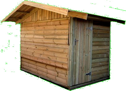 Isba ou cabane de jardin
